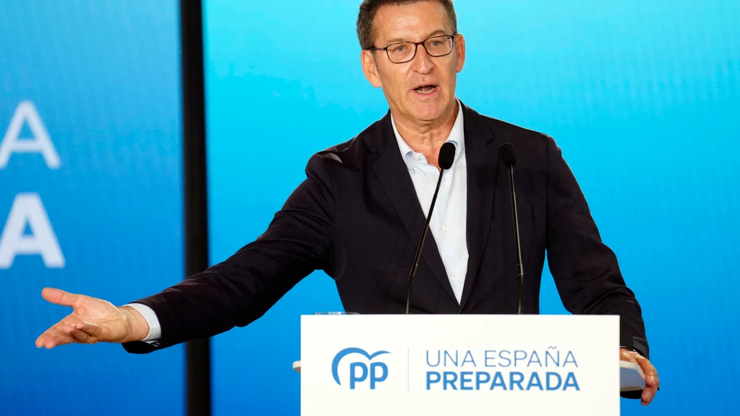 El presidente del Partido Popular, Alberto Núñez Feijóo El presidente del Partido Popular, Alberto Núñez Feijóo