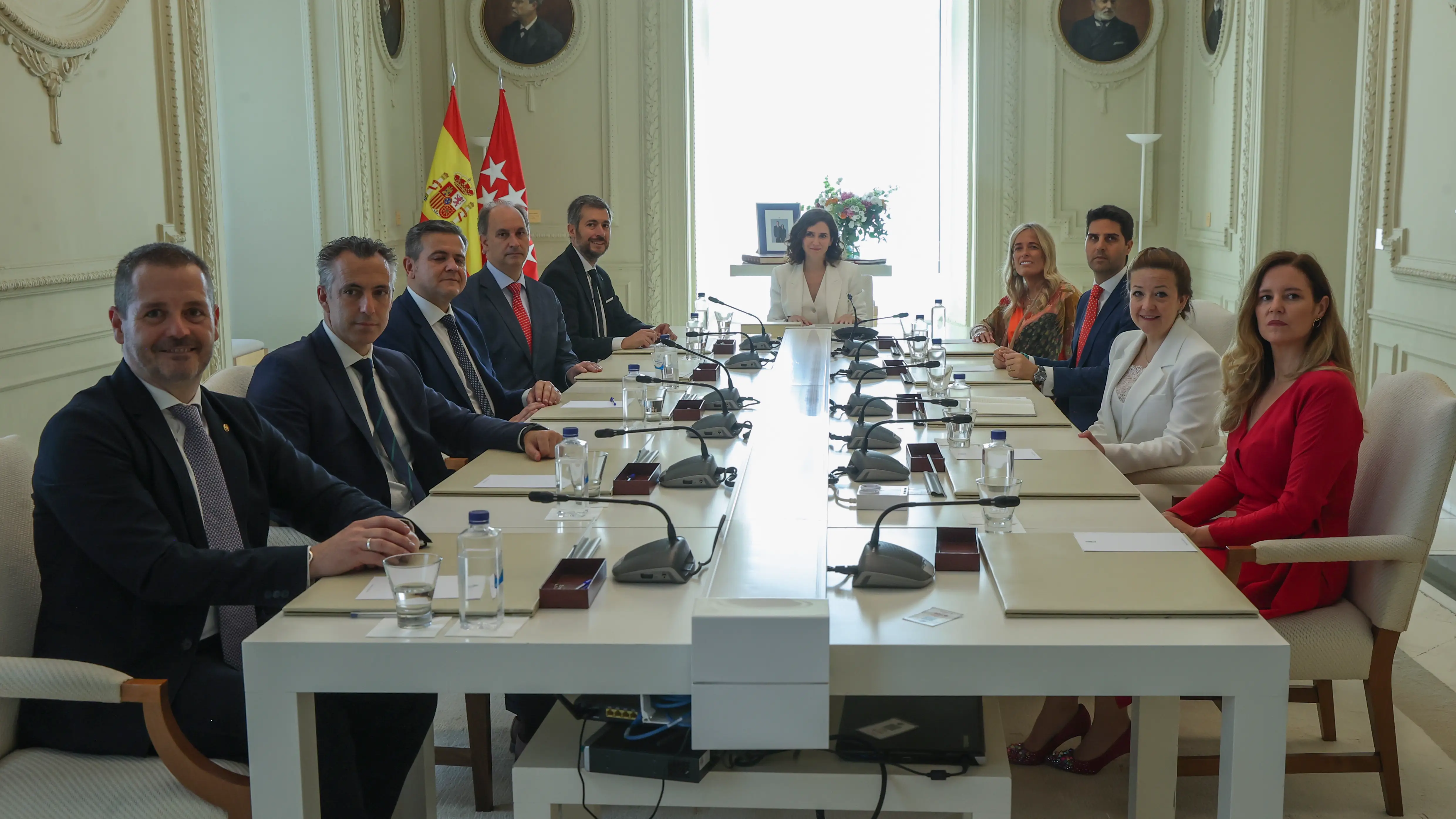 Los nuevos consejeros del Gobierno autonómico de Madrid, que preside Isabel Díaz Ayuso Los nuevos consejeros del Gobierno autonómico de Madrid, que preside Isabel Díaz Ayuso