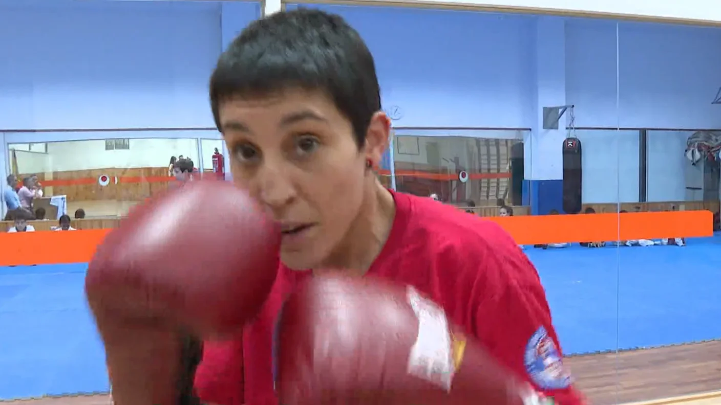 Isabel Rivero, boxeadora profesional Isabel Rivero, boxeadora profesional