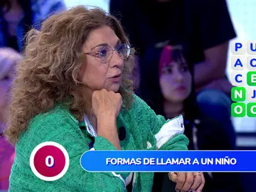 ¡Sobre la bocina! Lolita acierta la última palabra de la ‘sopa de letras’ in extremis ¡Sobre la bocina! Lolita acierta la última palabra de la ‘sopa de letras’ in extremis