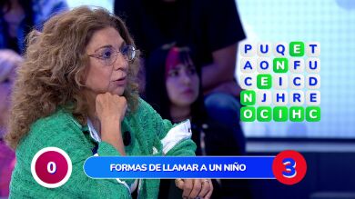 ¡Sobre la bocina! Lolita acierta la última palabra de la ‘Sopa de Letras’ in extremis