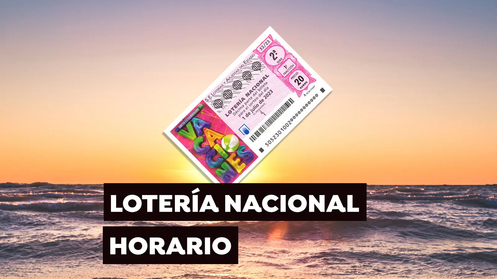 Sorteo Extraordinario de Vacaciones de Lotería Nacional Sorteo Extraordinario de Vacaciones de Lotería Nacional