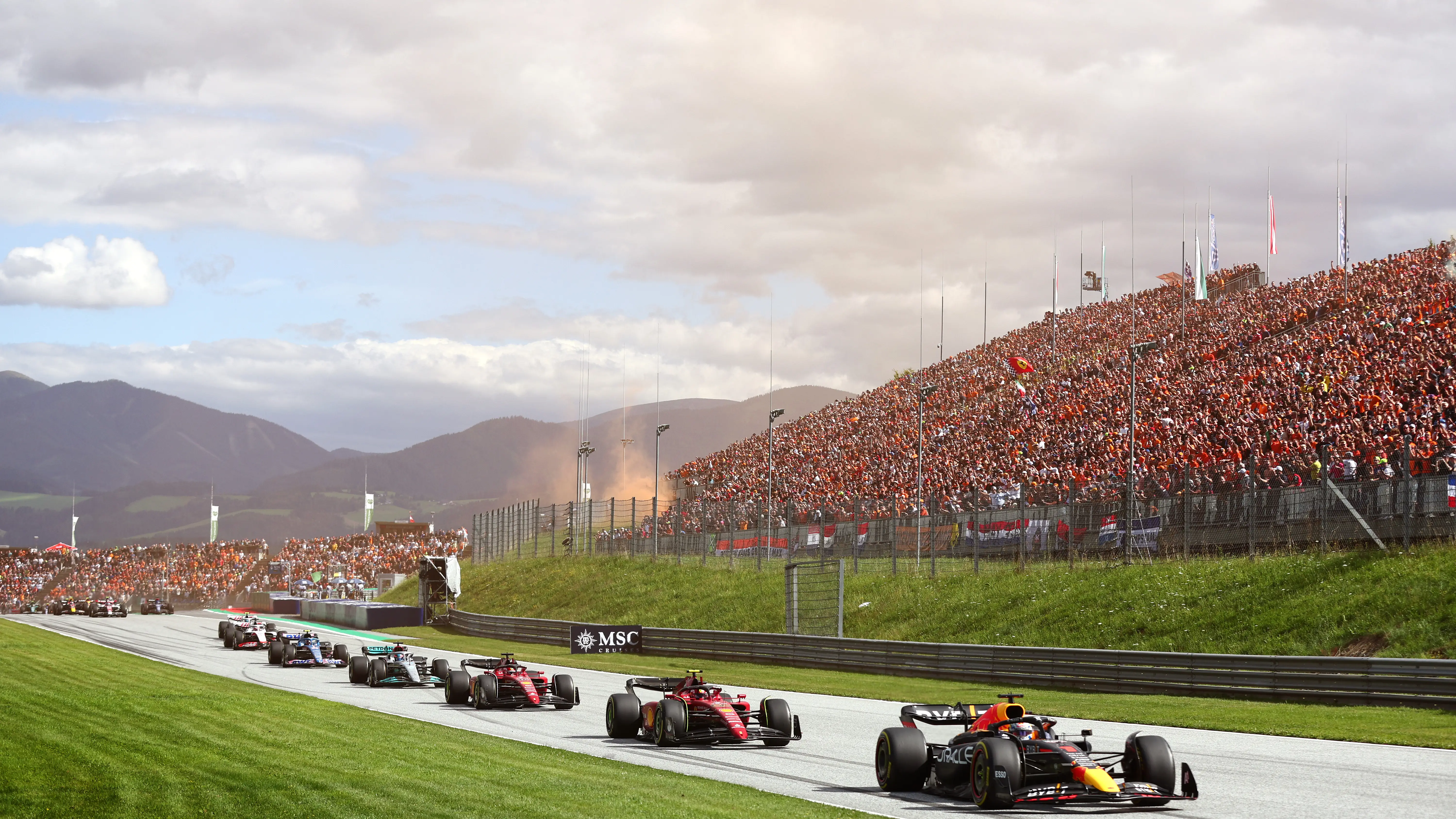 Imagen del GP de Austria de F1 en 2022 Imagen del GP de Austria de F1 en 2022