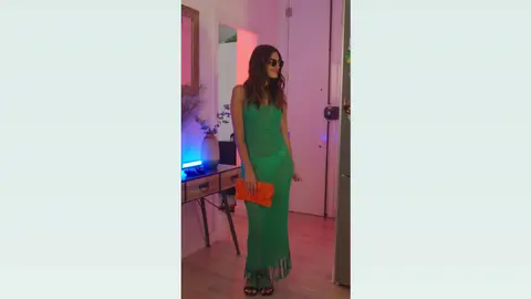 Susana Molina con vestido de croché de SHEIN Susana Molina con vestido de croché de SHEIN