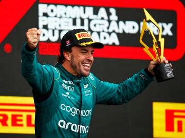 Fernando Alonso en el GP de Canadá 2023
