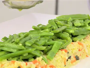 Ensalada de judías verdes y mijo: ¡Ideal para estas fechas! Ensalada de judías verdes y mijo: ¡Ideal para estas fechas!