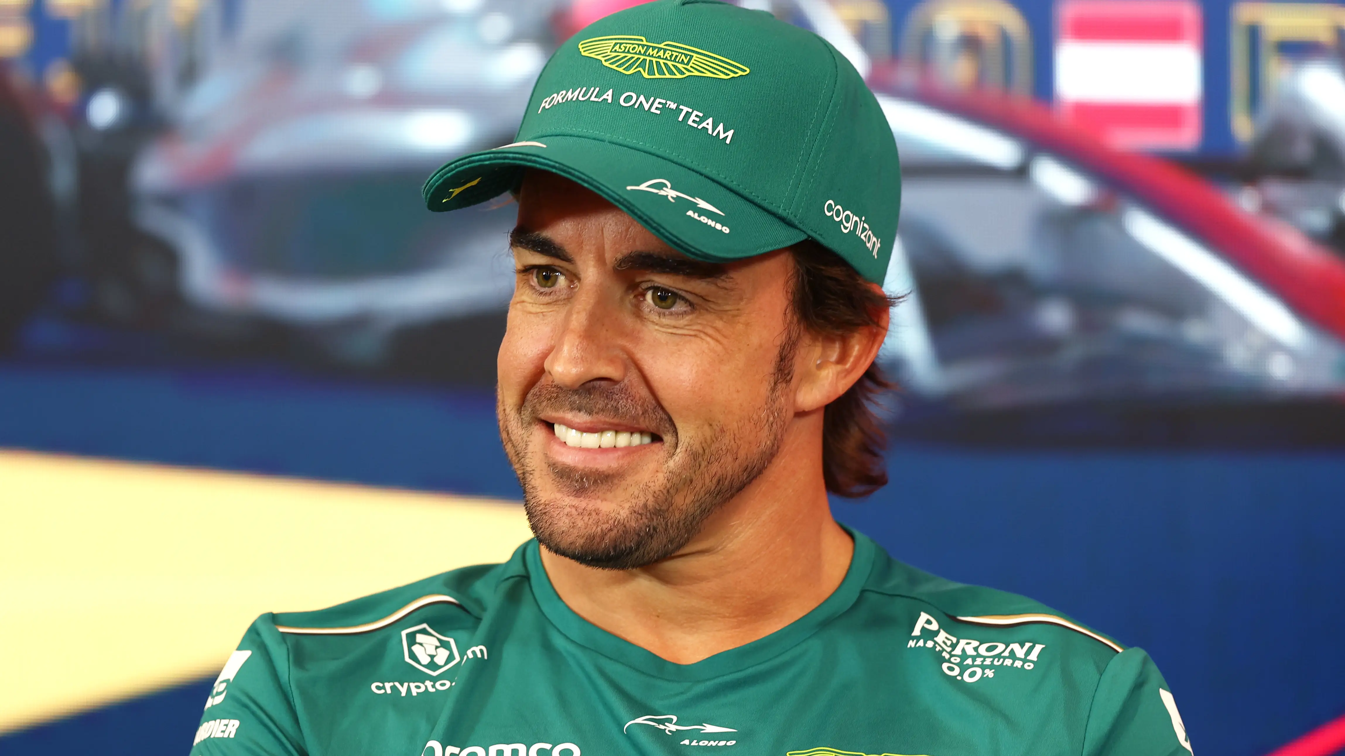 Fernando Alonso en la rueda de prensa previa al GP de Austria 2023 Fernando Alonso en la rueda de prensa previa al GP de Austria 2023