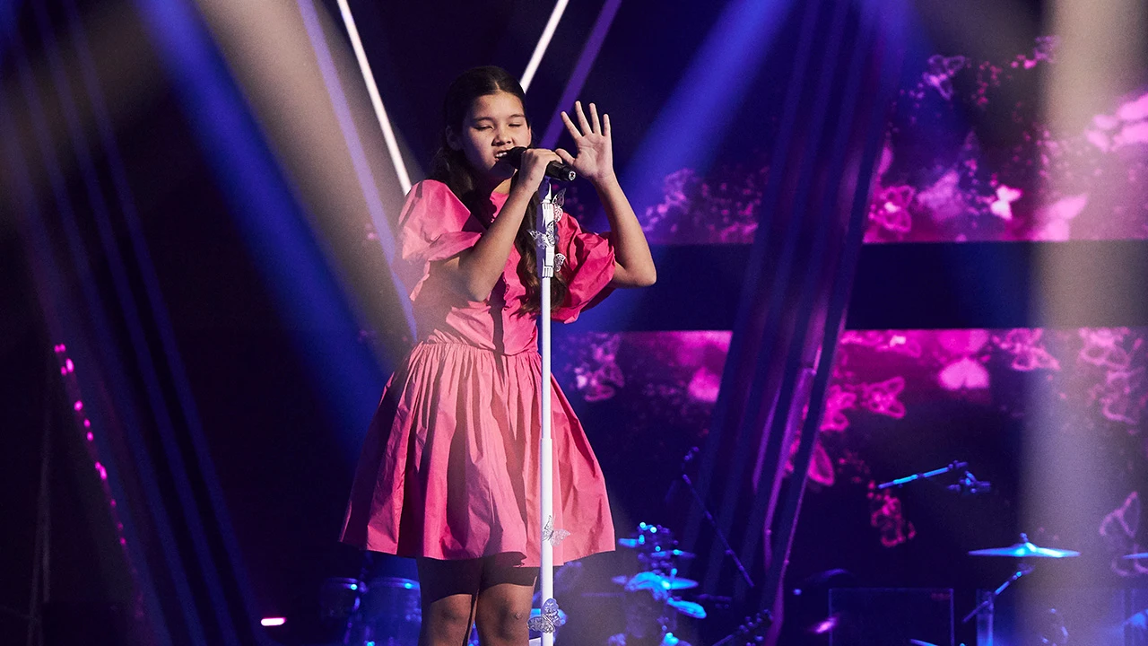 ¡Fantástica! El timbre de voz de Zhanel, la debilidad de Rosario en la Semifinal de ‘La Voz Kids’ ¡Fantástica! El timbre de voz de Zhanel, la debilidad de Rosario en la Semifinal de ‘La Voz Kids’