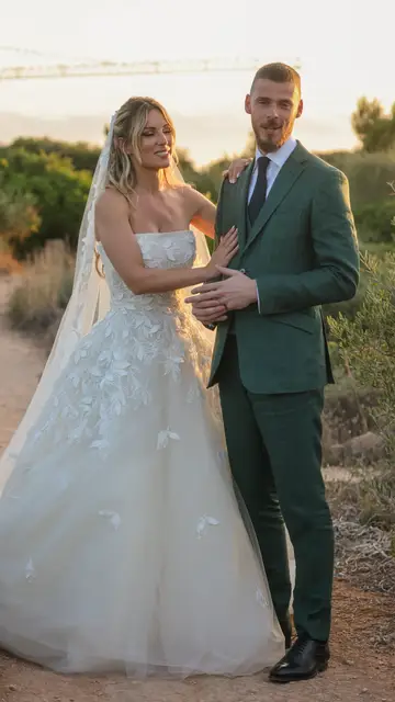 Edurne y David de Gea Edurne y David de Gea