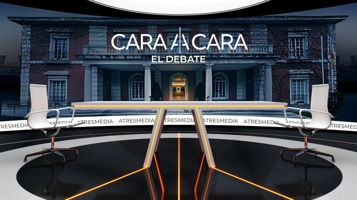 La mesa del debate cara a cara La mesa del debate cara a cara