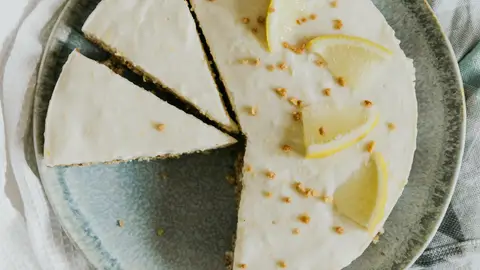 Tarta helada de limón Tarta helada de limón