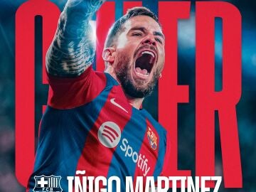 Iñigo Martínez ya es culé: "Llegar a este grandísimo club es tremendo"