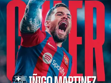 Iñigo Martínez ya es culé: "Llegar a este grandísimo club es tremendo" Iñigo Martínez ya es culé: "Llegar a este grandísimo club es tremendo"