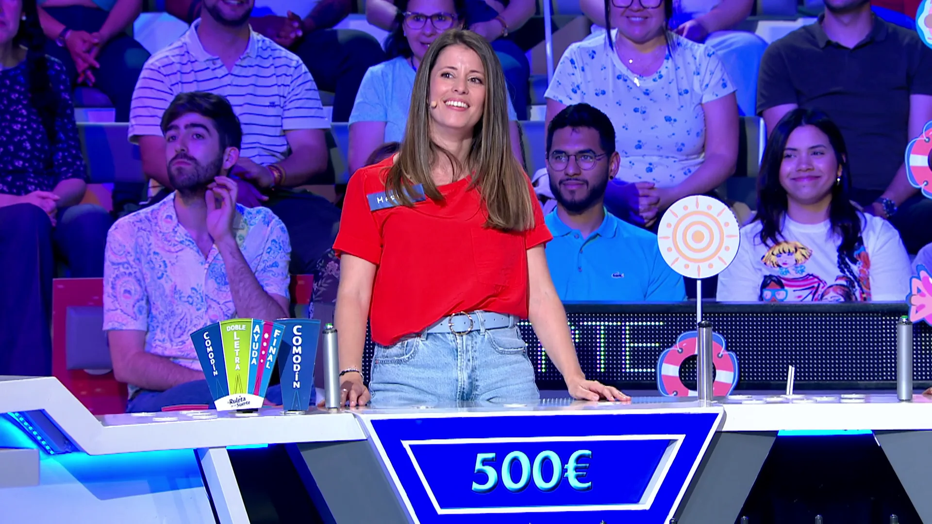 ¡increíble! María consigue rectificar en el último momento para llevarse el panel Gracias al comodín, la aspirante ha podido resolver la frase en la cual había una letra que estaba llevando a todos por el “camino de la amargura”.