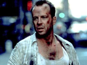 Bruce Willis como John McClane en 'Jungla de Cristal'
