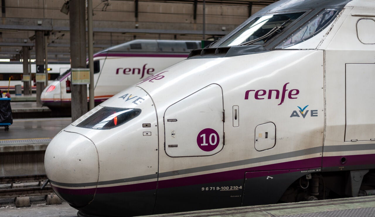 Trenes AVE de Renfe.