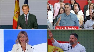 PP, PSOE, Sumar y Vox marcan la hoja de ruta en el inicio campaña electoral para el 23J