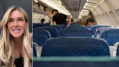 La viral azafata de TikTok que no entiende a los españoles cuando van en avión: 