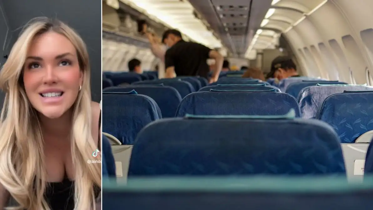 Comentario viral de una azafata en TikTok Comentario viral de una azafata en TikTok
