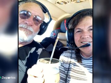 Una pareja de pilotos argentinos recorren el mundo con su avioneta