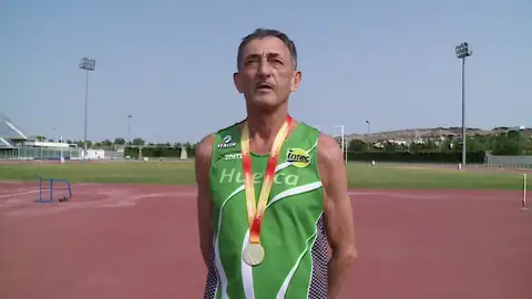 Manuel García Carbajo, atleta a los 80 años Manuel García Carbajo, atleta a los 80 años
