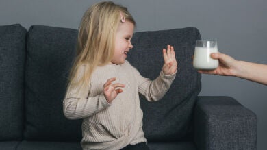 ¿Es malo que un niño beba poca leche?