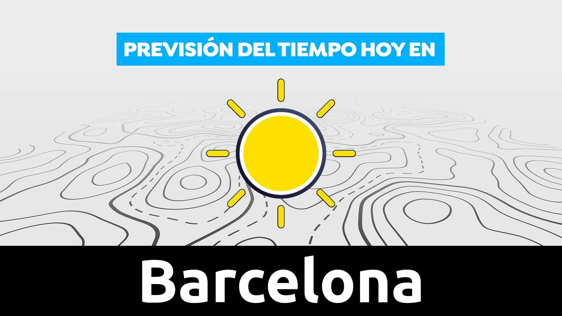 Previsión del tiempo hoy en Barcelona