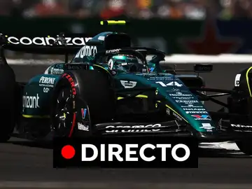 Fernando Alonso en los Libres del GP de Gran Bretaña Fernando Alonso en los Libres del GP de Gran Bretaña