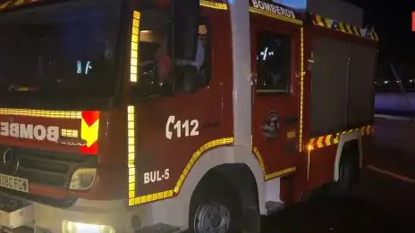 Imagen del coche de bomberos