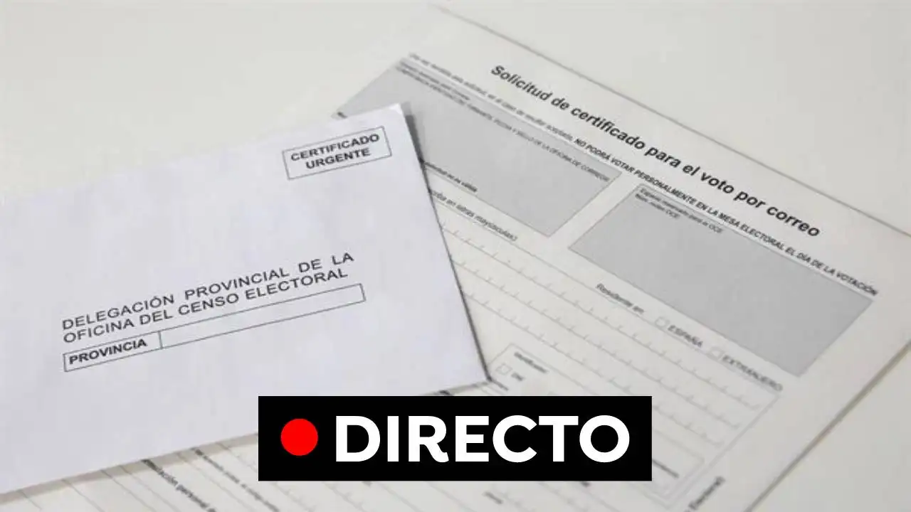 Imagen voto por correo elecciones generales