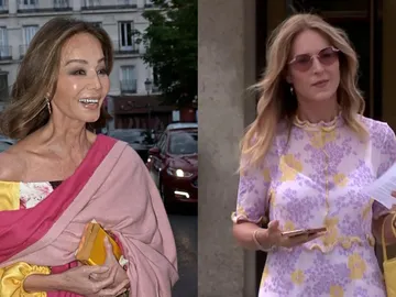 Isabel Preysler y Carolina Molas Isabel Preysler y Carolina Molas