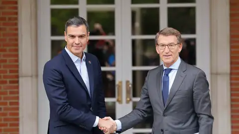 Pedro Sánchez y Alberto Núñez Feijóo