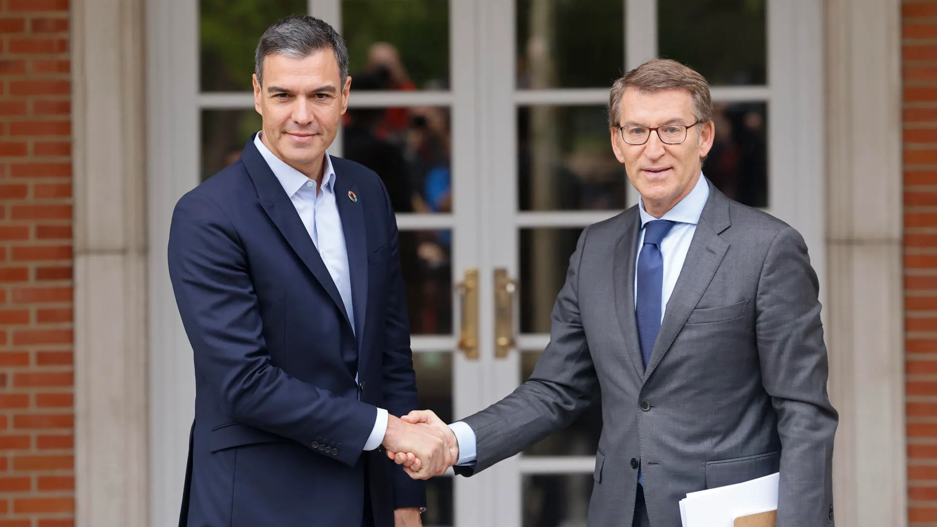 Pedro Sánchez y Alberto Núñez Feijóo Pedro Sánchez y Alberto Núñez Feijóo