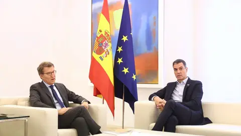 Pedro Sánchez y Alberto Núñez Feijóo Pedro Sánchez y Alberto Núñez Feijóo