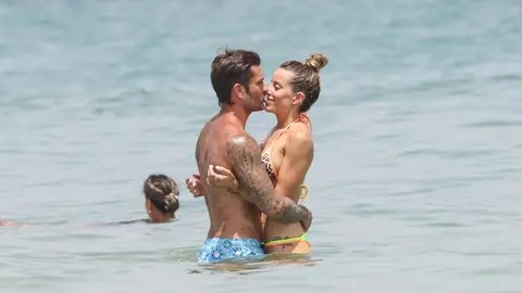 Rodri Fuertes y Marta Castro en Ibiza Rodri Fuertes y Marta Castro en Ibiza