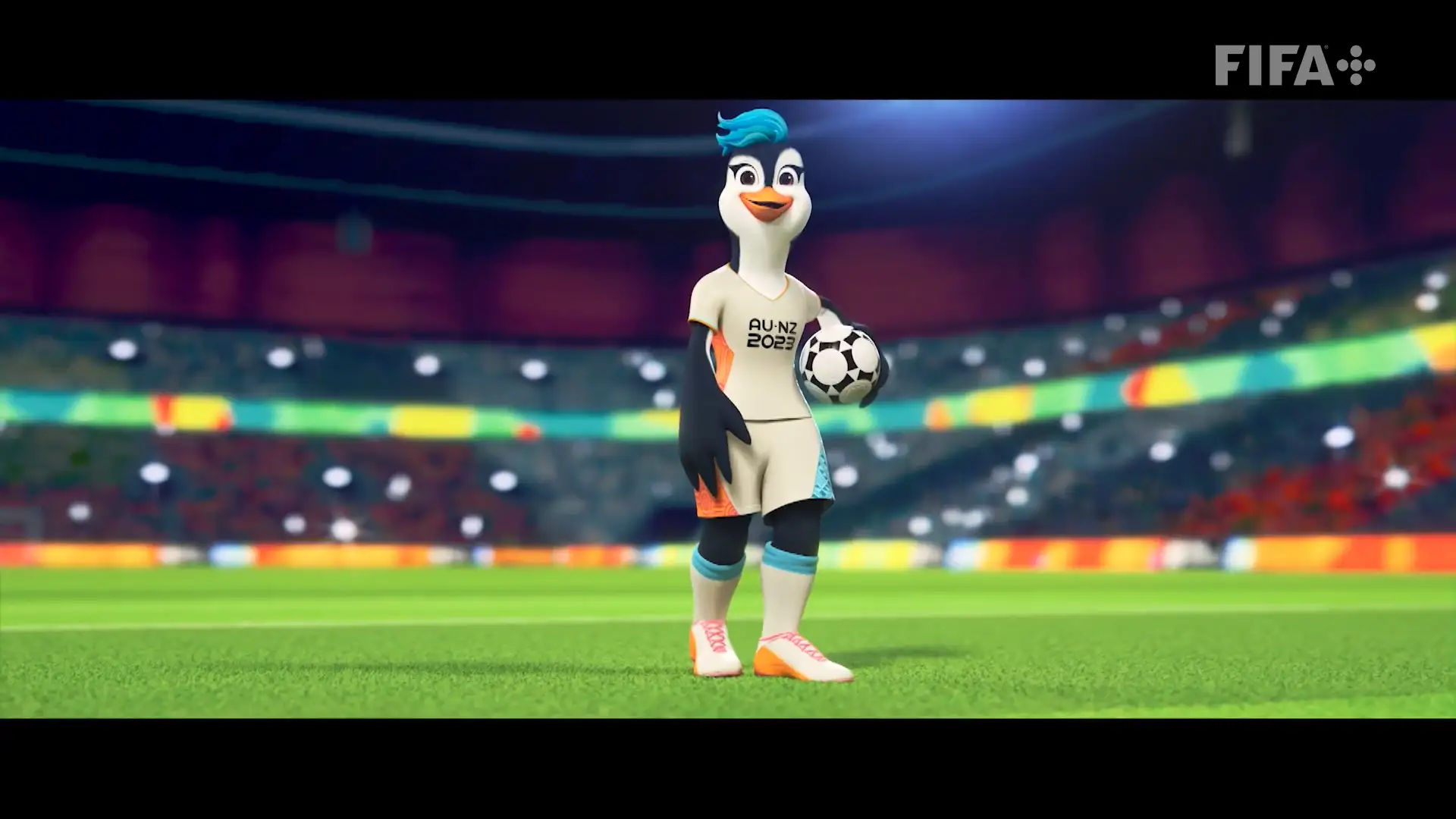 Tazuni, mascota oficial del Mundial Femenino 2023
