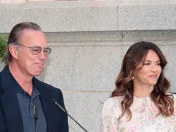 Bertín Osborne y Fabiola Martínez Bertín Osborne y Fabiola Martínez