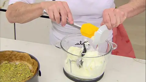Prepara la crema de queso Prepara la crema de queso