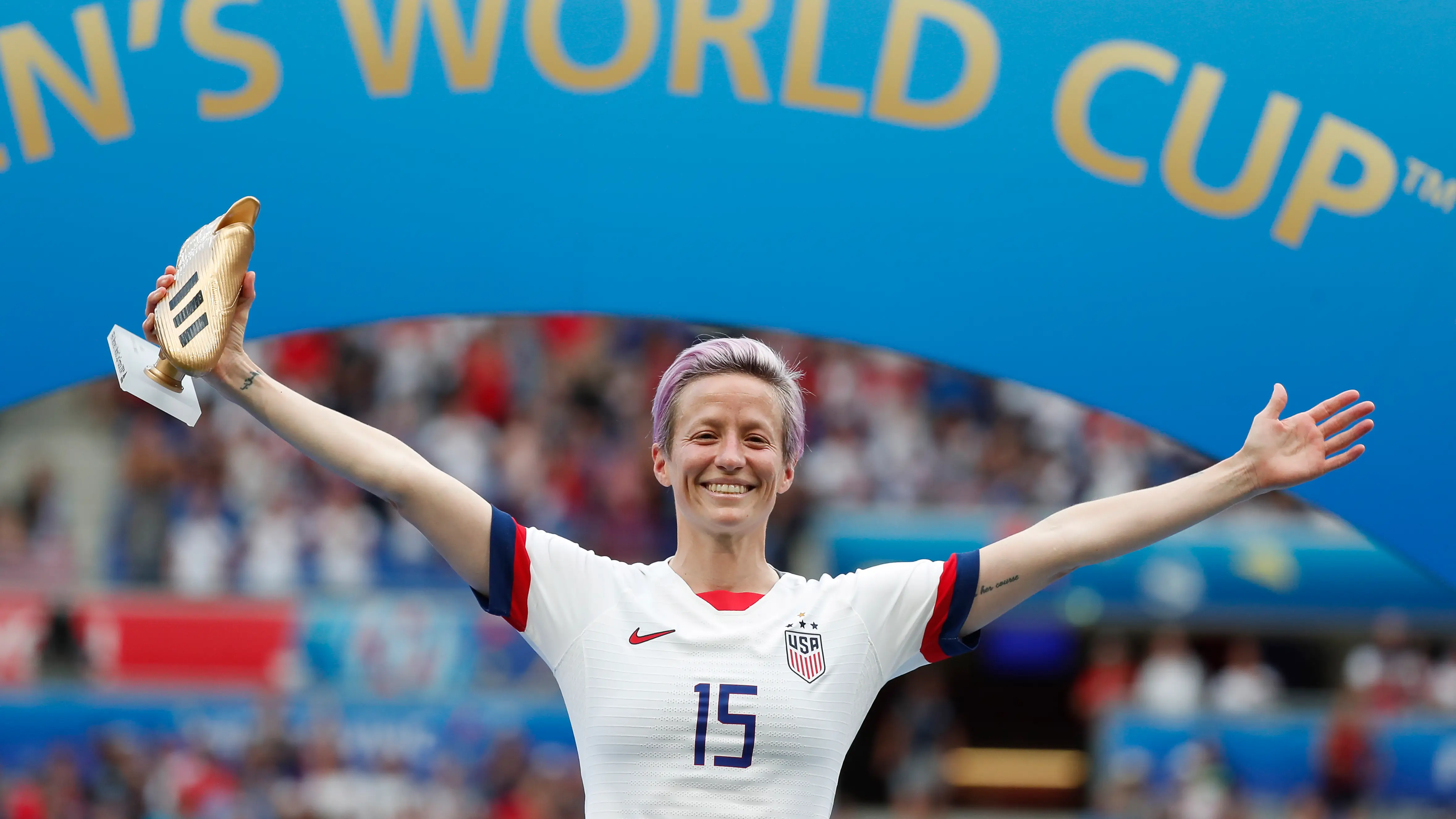Megan Rapinoe, en una imagen de archivo