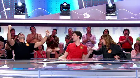 El orgullo de Jaime Astrain al completar el ‘¿Dónde están?’: “Vamos” El orgullo de Jaime Astrain al completar el ‘¿Dónde están?’: “Vamos”