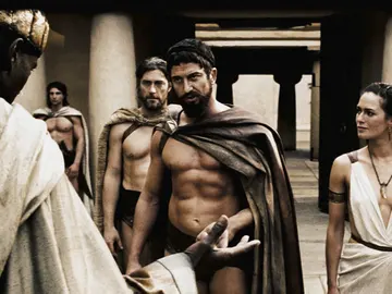Gerard Butler en '300' Gerard Butler en '300'