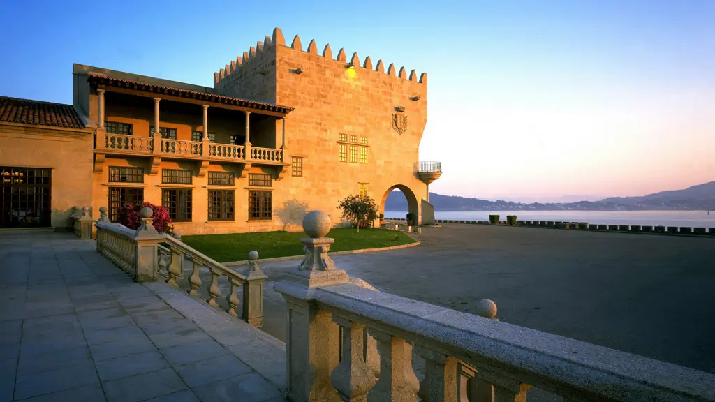 El parador de Baiona en Pontevedra