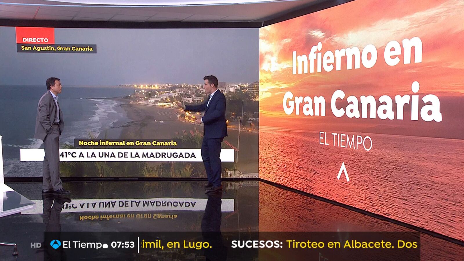 La previsión de César Gonzalo: Calor infernal en Canarias mientras las temperaturas extremas se alejan de la Península