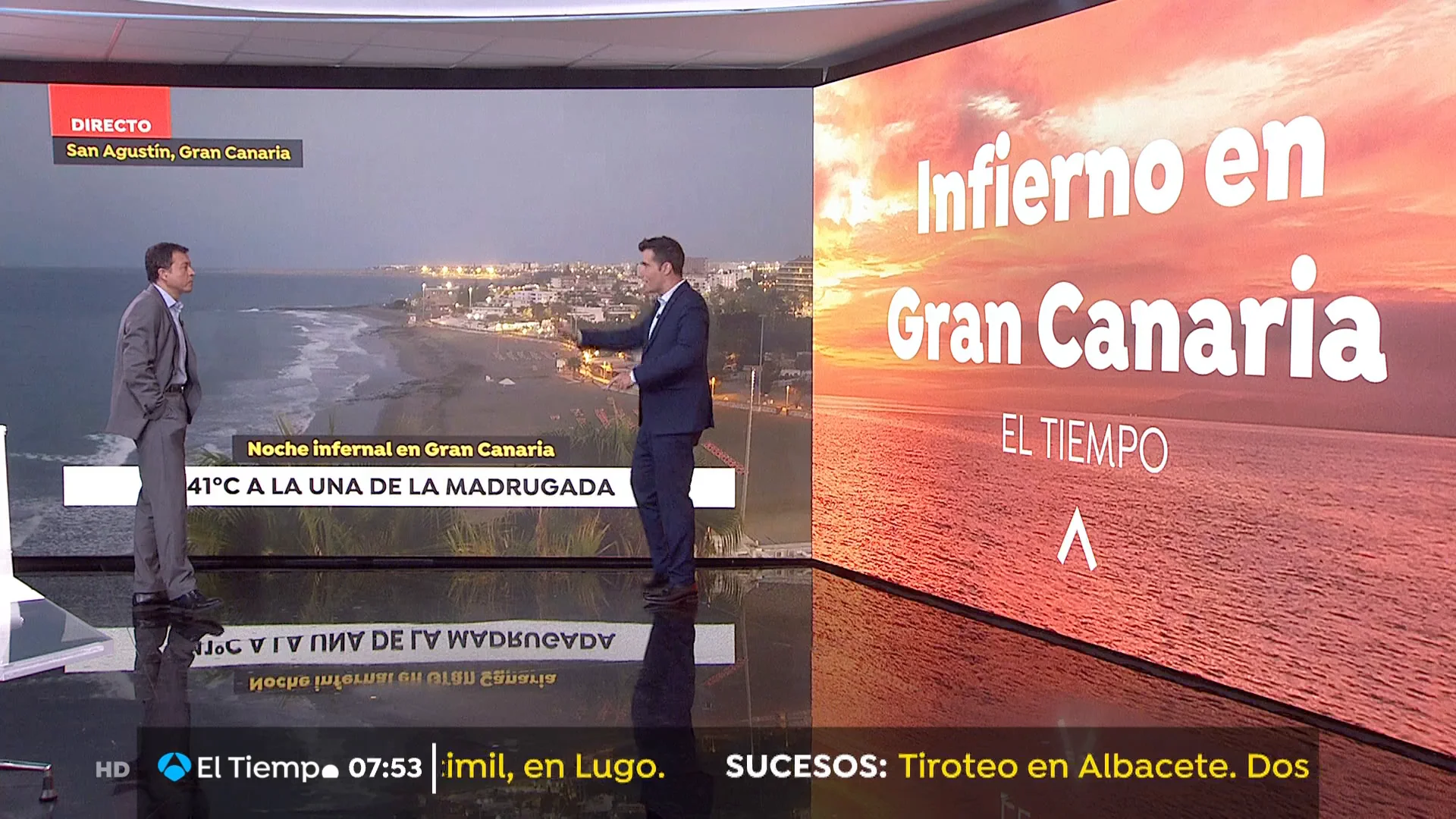 El Calor extremo abandona la Península y aumenta en Canarias El Calor extremo abandona la Península y aumenta en Canarias
