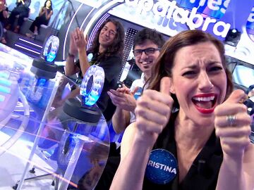 Cristina Gallego monta &lsquo;La Fiesta&rsquo; en &lsquo;La pista&rsquo; de &lsquo;Pasapalabra&rsquo;