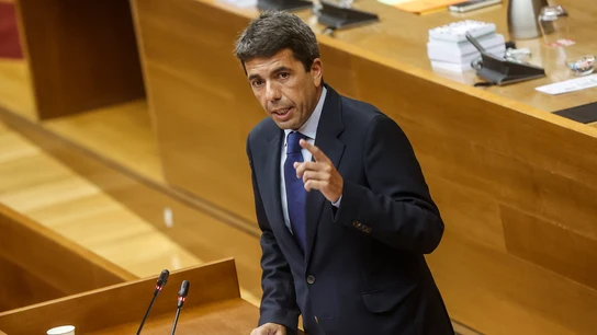 El presidente del PPCV, Carlos Mazón El presidente del PPCV, Carlos Mazón
