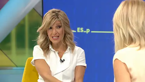 Yolanda Díaz, en 'Espejo Público' Yolanda Díaz, en 'Espejo Público'