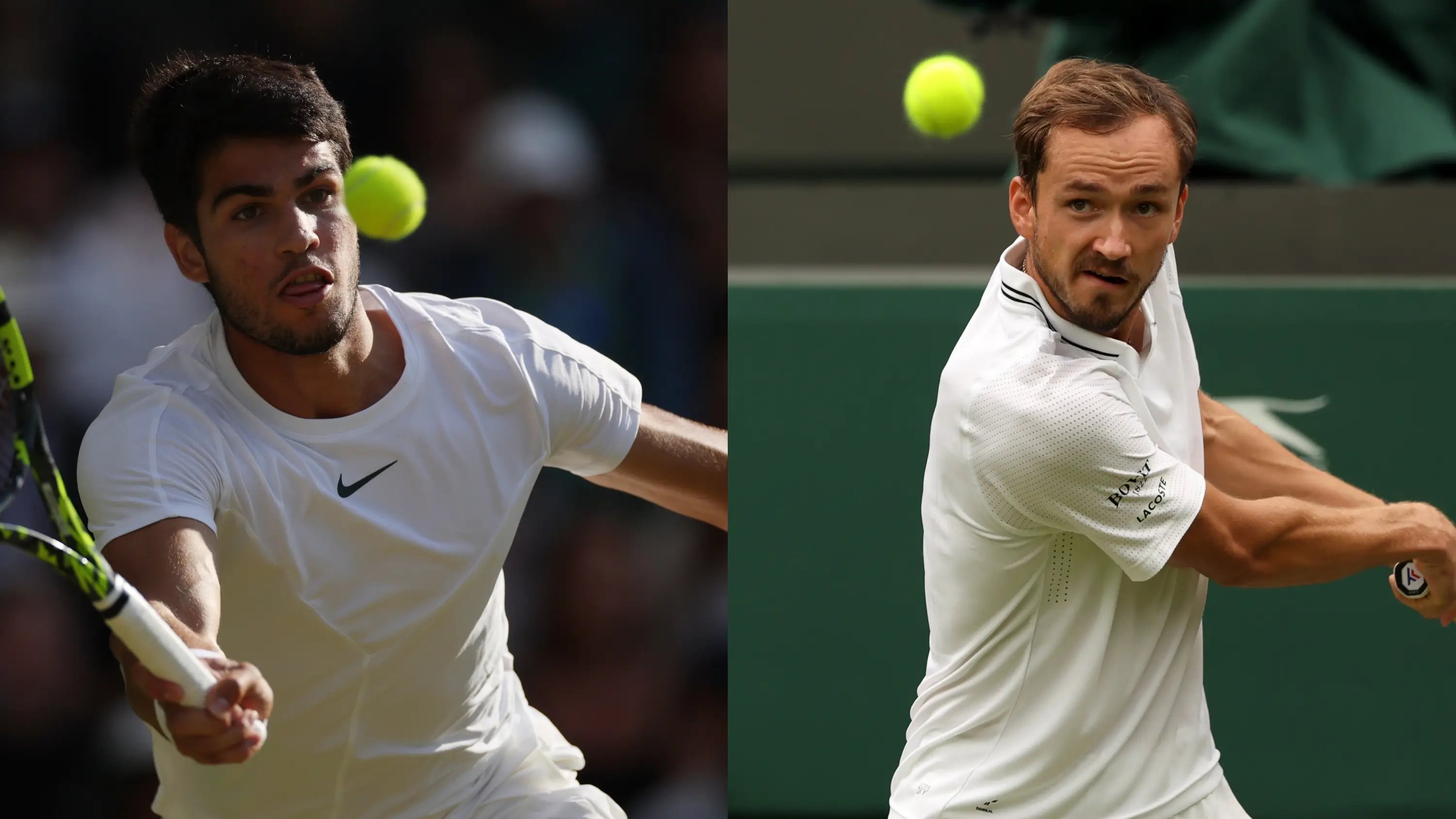 Carlos Alcaraz - Daniil Medvedev: Horario y dónde ver la semifinal de Wimbledon Carlos Alcaraz - Daniil Medvedev: Horario y dónde ver la semifinal de Wimbledon