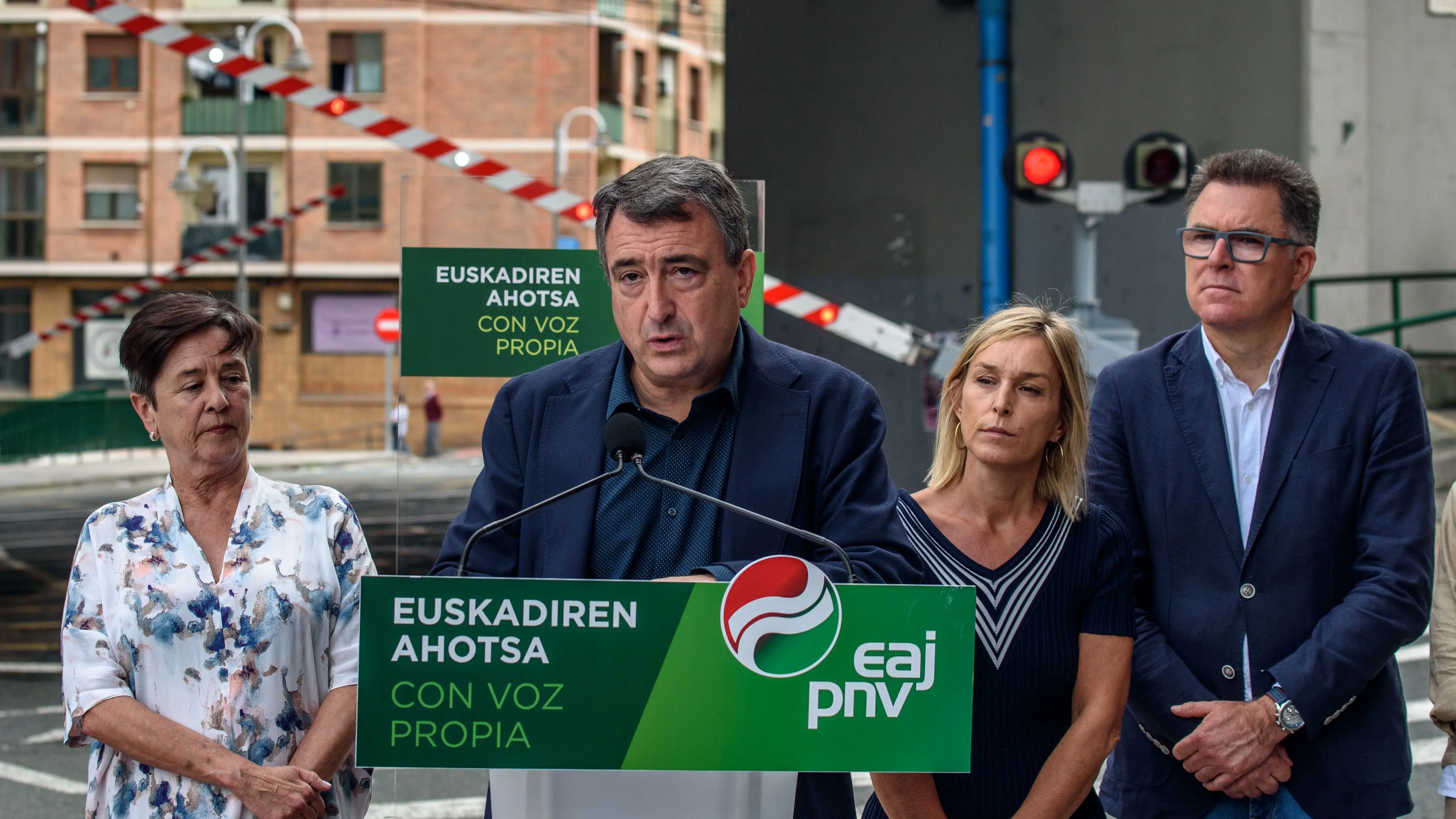 El cabeza de lista del PNV al Congreso por Bizkaia, Aitor Esteban El cabeza de lista del PNV al Congreso por Bizkaia, Aitor Esteban