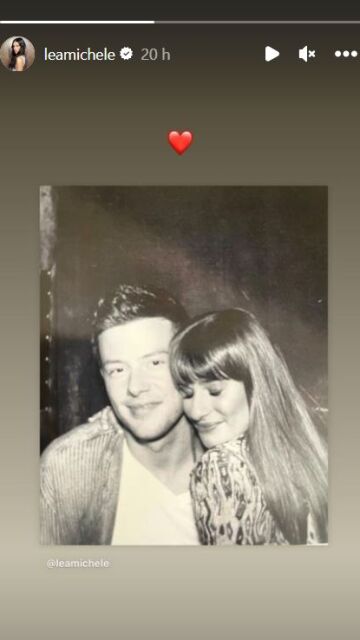 Lea Michele y Cory Monteith